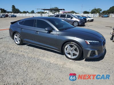 Czwarte zdjęcie samochodu z boku: 2022 AUDI A5 PREMIUM PLUS 45 VIN:WAUFACF51NA018842 - miniatura