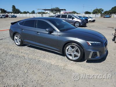 Czwarte zdjęcie samochodu z boku: 2022 AUDI A5 PREMIUM PLUS 45 VIN:WAUFACF51NA018842 - miniatura