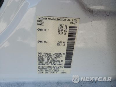Zdjęcie 13 z 15 samochodu: 2022 NISSAN ALTIMA SR VIN:1N4BL4CV4NN371287 - miniatura