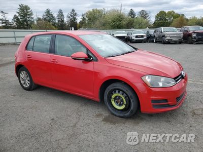 Czwarte zdjęcie samochodu z boku: 2015 VOLKSWAGEN GOLF VIN:3VW217AU6FM008753 - miniatura