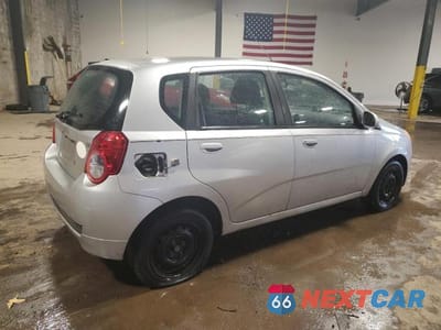 Trzecie zdjęcie samochodu z tyłu: 2011 CHEVROLET AVEO LS VIN:KL1TD6DE8BB256654 - miniatura