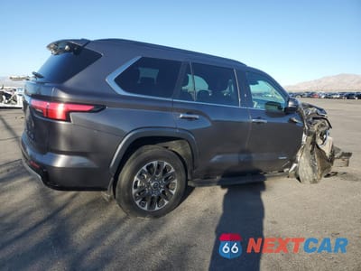 Trzecie zdjęcie samochodu z tyłu: 2023 TOYOTA SEQUOIA SR5 VIN:7SVAAABA1PX003221 - miniatura