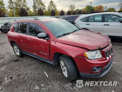 Czwarte zdjęcie samochodu z boku: 2012 JEEP COMPASS LATITUDE VIN:1C4NJDEB5CD658849 - miniatura