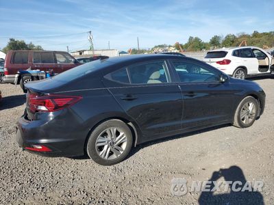 Trzecie zdjęcie samochodu z tyłu: 2020 HYUNDAI ELANTRA SEL VIN:KMHD84LF0LU061603 - miniatura