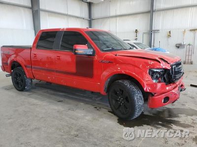 Czwarte zdjęcie samochodu z boku: 2013 FORD F150 SUPERCREW VIN:1FTFW1ET0DFD10914 - miniatura