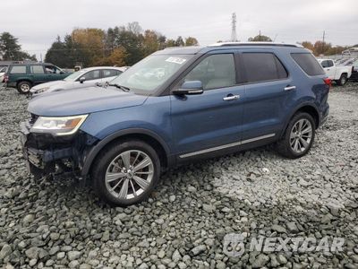 2018 FORD EXPLORER LIMITED 1FM5K8F8XJGA82321 - główne zdjęcie licytacji z USA - miniatura