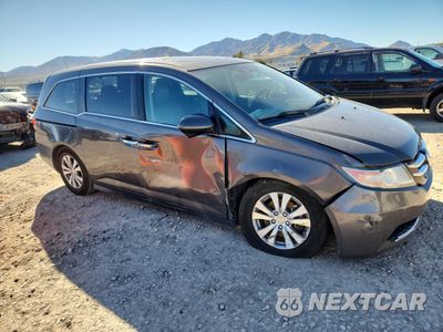 Czwarte zdjęcie samochodu z boku: 2015 HONDA ODYSSEY EXL VIN:5FNRL5H65FB041979 - miniatura