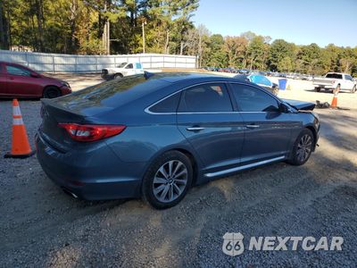 Trzecie zdjęcie samochodu z tyłu: 2015 HYUNDAI SONATA SPORT VIN:5NPE34AF2FH216337 - miniatura