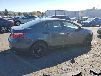 Trzecie zdjęcie samochodu z tyłu: 2016 TOYOTA COROLLA L VIN:5YFBURHE2GP379505 - miniatura