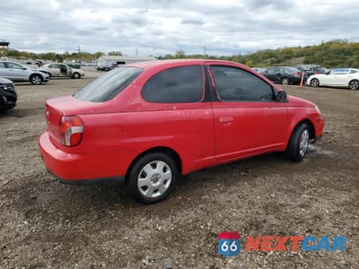 Trzecie zdjęcie samochodu z tyłu: 2000 TOYOTA ECHO VIN:JTDAT1230Y0077858 - miniatura