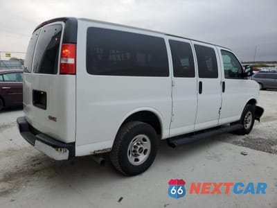 Trzecie zdjęcie samochodu z tyłu: 2023 GMC SAVANA G2500 LS VIN:1GJW7EFP2P1148011 - miniatura