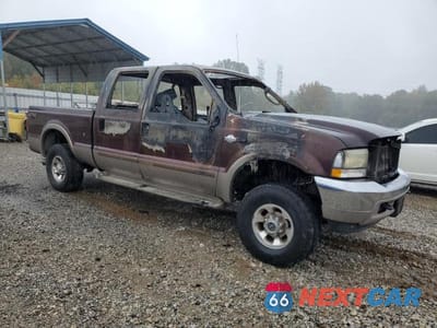 Czwarte zdjęcie samochodu z boku: 2003 FORD F250 SUPER DUTY VIN:1FTNW21PX3ED30778 - miniatura