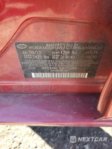 Zdjęcie 12 z 12 samochodu: 2013 HYUNDAI SONATA GLS VIN:5NPEB4AC3DH775269 - miniatura