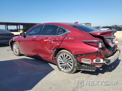 Drugie zdjęcie samochodu z przodu: 2022 LEXUS ES 300H BASE VIN:58AFA1C16NU023174 - miniatura