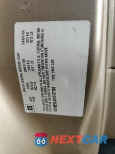 Zdjęcie 12 z 12 samochodu: 2001 CHEVROLET MALIBU LS VIN:1G1NE52J316187168 - miniatura