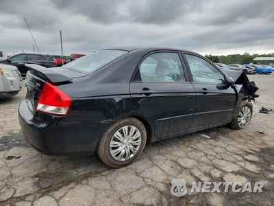 Trzecie zdjęcie samochodu z tyłu: 2009 KIA SPECTRA EX VIN:KNAFE221195655178 - miniatura