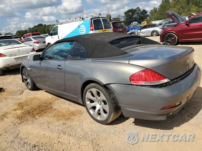 Drugie zdjęcie samochodu z przodu: 2005 BMW 645 CI AUTOMATIC VIN:WBAEK73425B328875 - miniatura