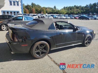 Trzecie zdjęcie samochodu z tyłu: 1999 FORD MUSTANG COBRA SVT VIN:1FAFP46V8XF197626 - miniatura