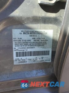 Zdjęcie 26 z 26 samochodu: 2008 MAZDA 6 I VIN:1YVHP80C485M38911 - miniatura