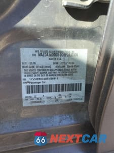 Zdjęcie 13 z 15 samochodu: 2008 MAZDA 6 I VIN:1YVHP80C485M38911 - miniatura