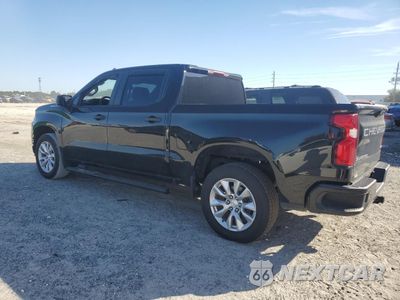 Drugie zdjęcie samochodu z przodu: 2021 CHEVROLET SILVERADO C1500 CUSTOM VIN:3GCPWBEKXMG408493 - miniatura