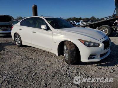 Czwarte zdjęcie samochodu z boku: 2015 INFINITI Q50 BASE VIN:JN1BV7AP7FM338207 - miniatura
