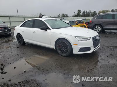 Czwarte zdjęcie samochodu z boku: 2018 AUDI A4 PREMIUM PLUS VIN:WAUENAF46JA055424 - miniatura