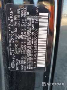 Zdjęcie 12 z 12 samochodu: 2011 HYUNDAI TUCSON GL VIN:KM8JT3AB1BU229307 - miniatura