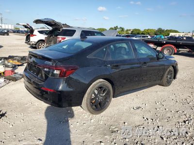 Trzecie zdjęcie samochodu z tyłu: 2025 HONDA CIVIC SPORT VIN:2HGFE4F85SH338185 - miniatura