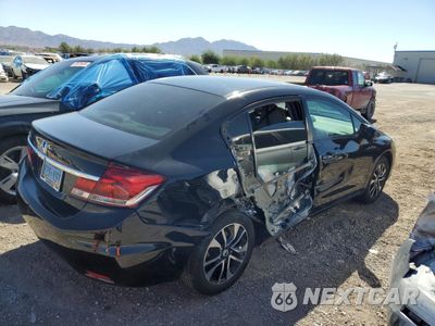 Trzecie zdjęcie samochodu z tyłu: 2015 HONDA CIVIC EX VIN:19XFB2F83FE068161 - miniatura