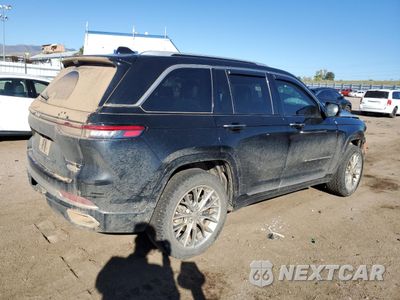 Trzecie zdjęcie samochodu z tyłu: 2023 JEEP GRAND CHEROKEE SUMMIT VIN:1C4RJHEG7PC515787 - miniatura