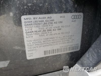 Zdjęcie 12 z 15 samochodu: 2022 AUDI Q5 PREMIUM 45 VIN:WA1GAAFY3N2101635 - miniatura