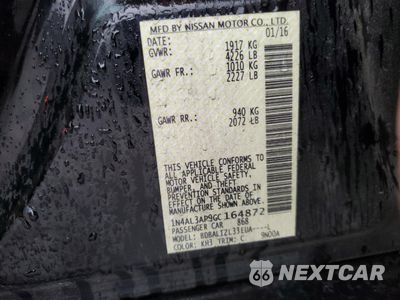 Zdjęcie 12 z 14 samochodu: 2016 NISSAN ALTIMA 2.5 VIN:1N4AL3AP9GC164872 - miniatura
