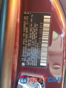 Zdjęcie 12 z 12 samochodu: 2003 BMW Z4 3.0 VIN:4USBT53413LU05373 - miniatura