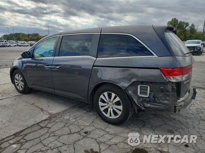 Drugie zdjęcie samochodu z przodu: 2014 HONDA ODYSSEY EXL VIN:5FNRL5H69EB120781 - miniatura