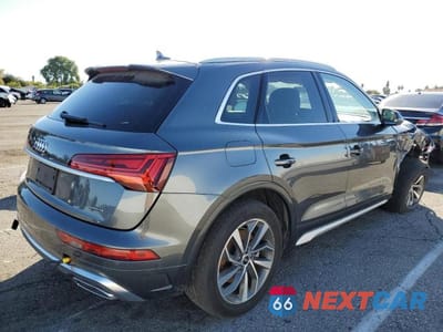 Trzecie zdjęcie samochodu z tyłu: 2022 AUDI Q5 PREMIUM PLUS 45 VIN:WA1EAAFY9N2080121 - miniatura