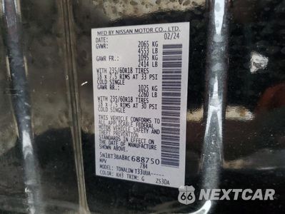 Zdjęcie 14 z 16 samochodu: 2024 NISSAN ROGUE SV VIN:5N1BT3BA8RC688750 - miniatura