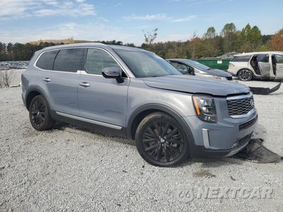 Czwarte zdjęcie samochodu z boku: 2021 KIA TELLURIDE SX VIN:5XYP54HC1MG165173 - miniatura