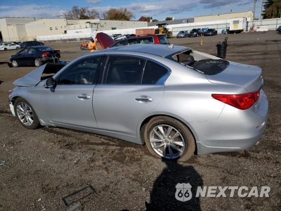 Drugie zdjęcie samochodu z przodu: 2014 INFINITI Q50 BASE VIN:JN1BV7AR5EM688452 - miniatura