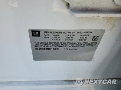 Zdjęcie 12 z 15 samochodu: 2017 CHEVROLET IMPALA LT VIN:2G1105S31H9118626 - miniatura