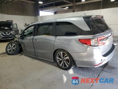 Drugie zdjęcie samochodu z przodu: 2023 HONDA ODYSSEY TOURING VIN:5FNRL6H87PB046027 - miniatura