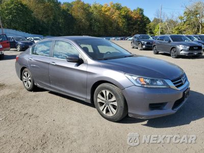 Czwarte zdjęcie samochodu z boku: 2014 HONDA ACCORD LX VIN:1HGCR2E30EA033469 - miniatura