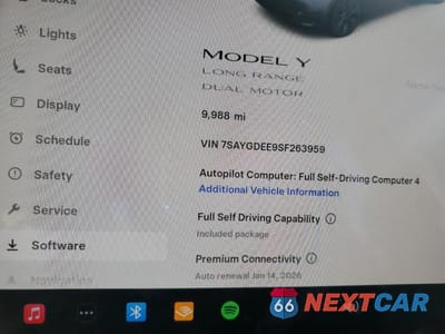 Zdjęcie 9 z 11 samochodu: 2025 TESLA MODEL Y VIN:7SAYGDEE9SF263959 - miniatura