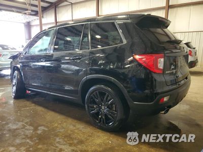 Drugie zdjęcie samochodu z przodu: 2019 HONDA PASSPORT SPORT VIN:5FNYF8H28KB012374 - miniatura