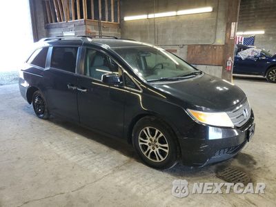 Czwarte zdjęcie samochodu z boku: 2011 HONDA ODYSSEY EX VIN:5FNRL5H41BB100180 - miniatura