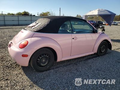 Trzecie zdjęcie samochodu z tyłu: 2005 VOLKSWAGEN NEW BEETLE GL VIN:3VWBM31Y65M368932 - miniatura