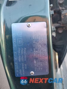 Zdjęcie 13 z 15 samochodu: 2001 SUZUKI GRAND VITARA XL7 TOURING VIN:JS3TY92V914104825 - miniatura