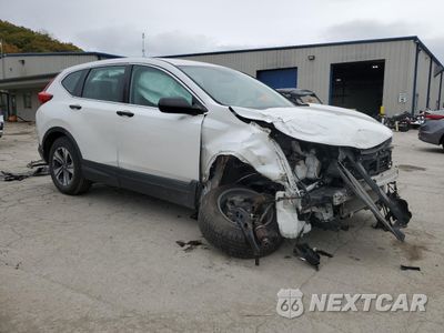 Czwarte zdjęcie samochodu z boku: 2019 HONDA CR-V LX VIN:5J6RW6H35KL005679 - miniatura