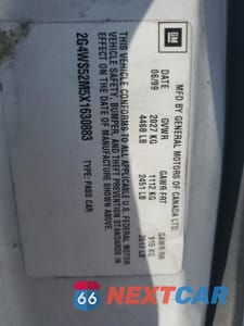 Zdjęcie 12 z 14 samochodu: 1999 BUICK CENTURY CUSTOM VIN:2G4WS52M5X1630883 - miniatura