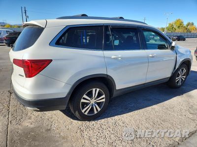 Trzecie zdjęcie samochodu z tyłu: 2016 HONDA PILOT EXL VIN:5FNYF6H85GB077280 - miniatura